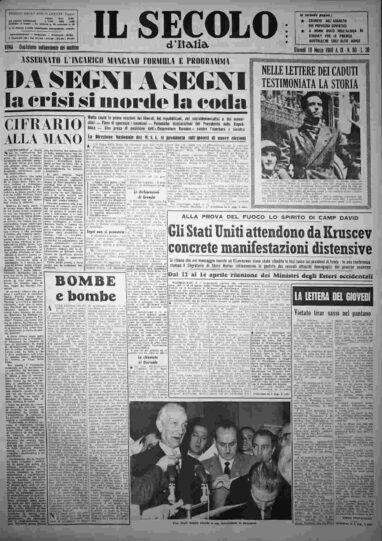 giovedì 10 marzo 1960