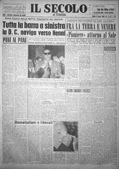 sabato 12 marzo 1960