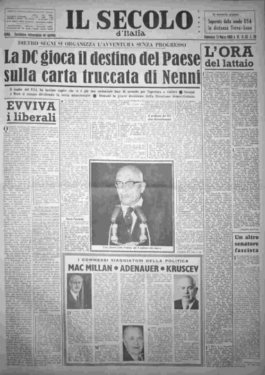 domenica 13 marzo 1960