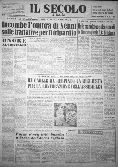 sabato 19 marzo 1960