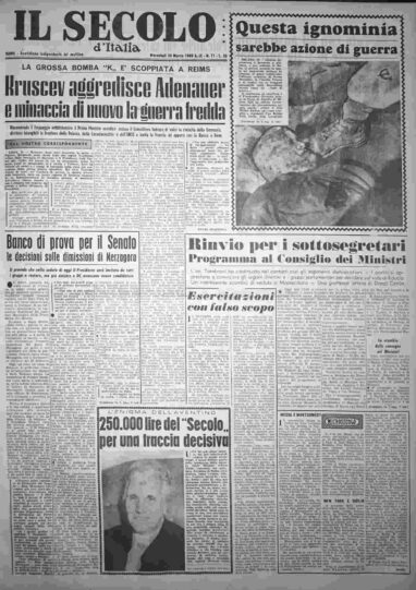 mercoledì 30 marzo 1960