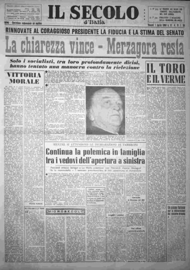 venerdì 1 aprile 1960