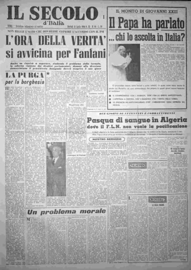 martedì 19 aprile 1960