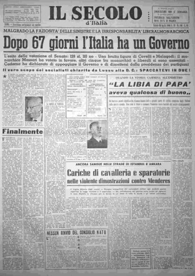 sabato 30 aprile 1960