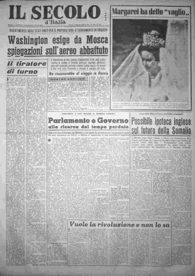 sabato 7 maggio 1960