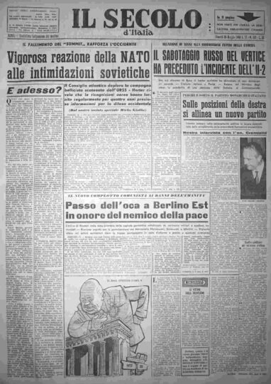 venerdì 20 maggio 1960
