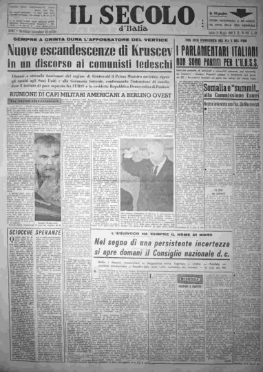 sabato 21 maggio 1960