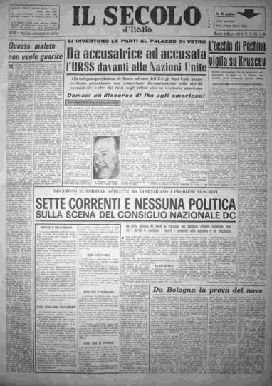 martedì 24 maggio 1960