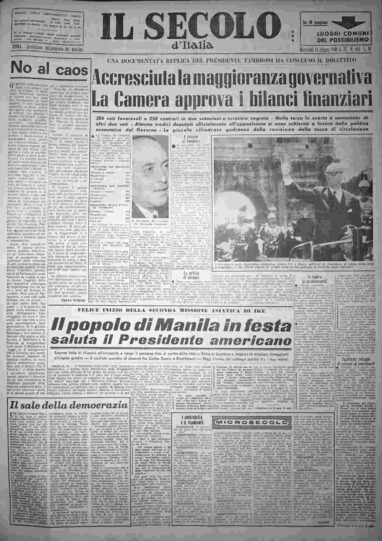 mercoledì 15 giugno 1960