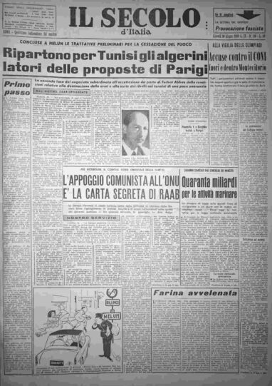 giovedì 30 giugno 1960