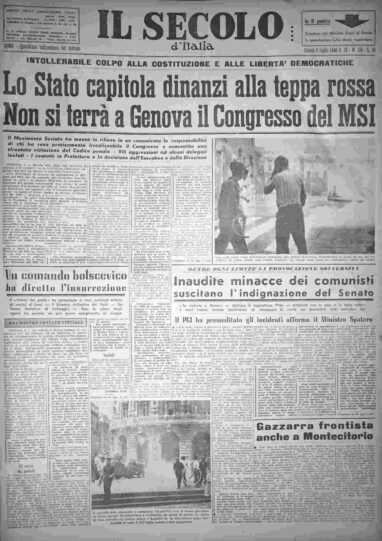 sabato 2 luglio 1960
