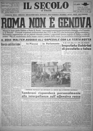 giovedì 7 luglio 1960
