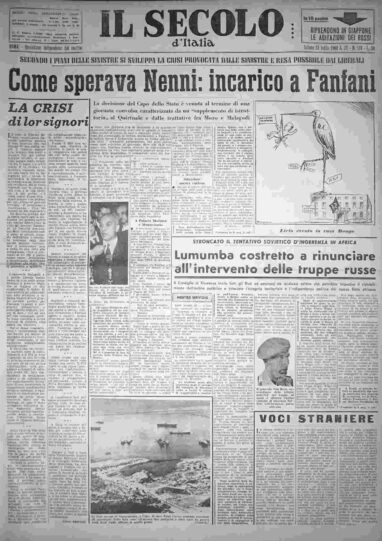 sabato 23 luglio 1960