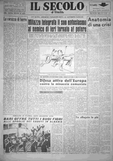 sabato 30 luglio 1960