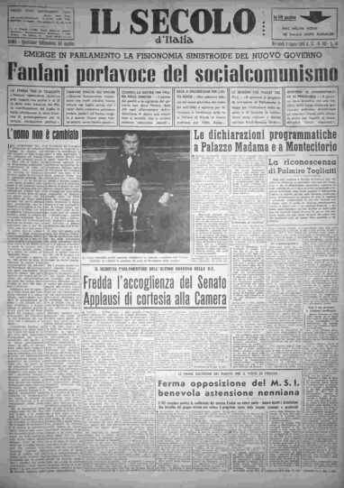 mercoledì 3 agosto 1960