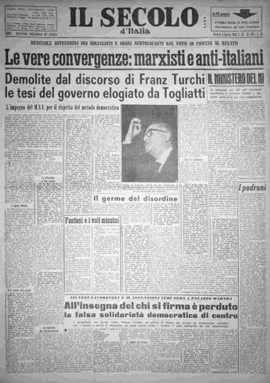 giovedì 4 agosto 1960