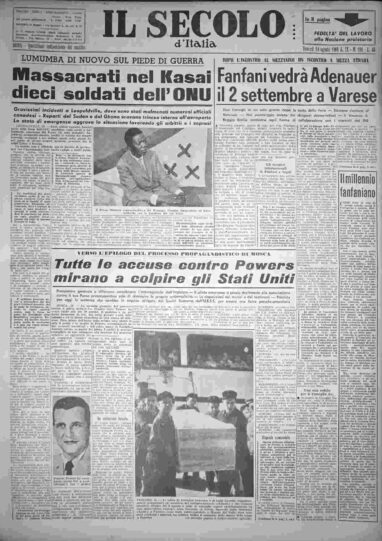 venerdì 19 agosto 1960