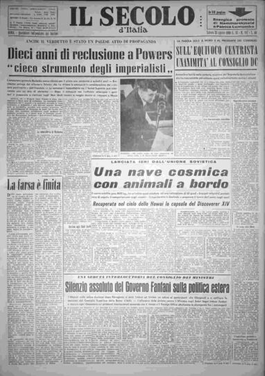 sabato 20 agosto 1960