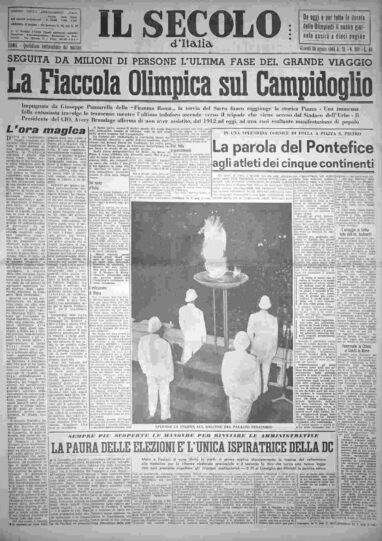 giovedì 25 agosto 1960