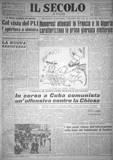 sabato 7 gennaio 1961