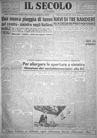 mercoledì 25 gennaio 1961
