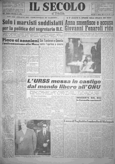 mercoledì 22 febbraio 1961