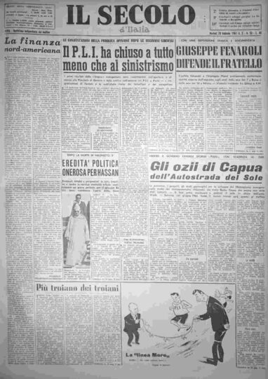 martedì 28 febbraio 1961