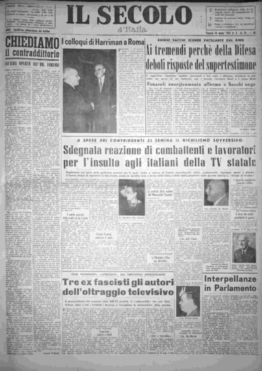 venerdì 10 marzo 1961