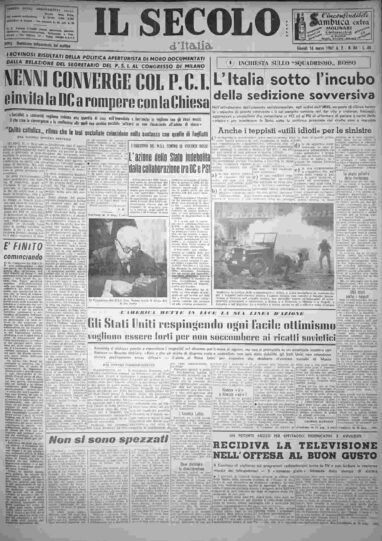 giovedì 16 marzo 1961