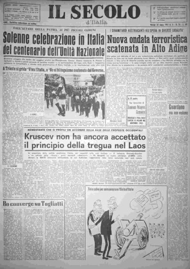 martedì 28 marzo 1961