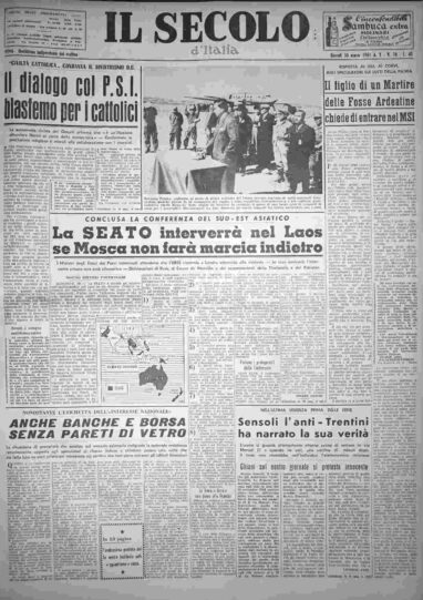 giovedì 30 marzo 1961