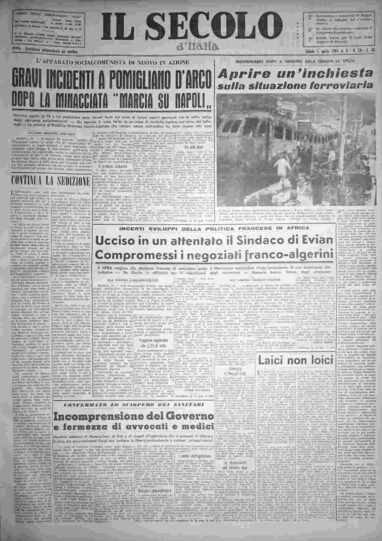 sabato 1 aprile 1961