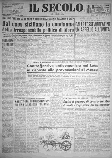 giovedì 6 aprile 1961