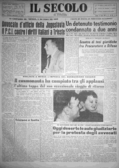sabato 15 aprile 1961