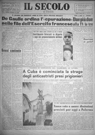 venerdì 28 aprile 1961
