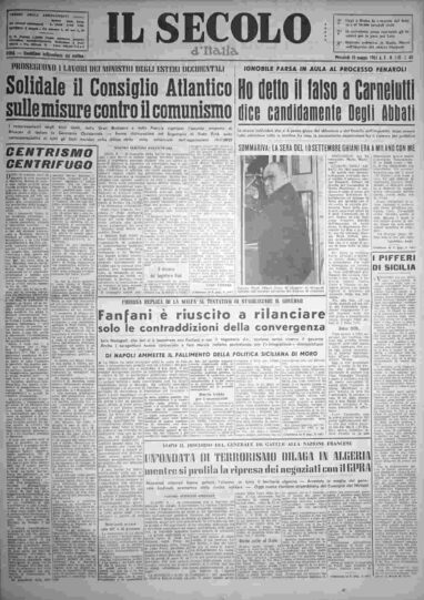 mercoledì 10 maggio 1961