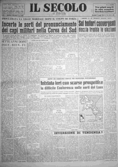 mercoledì 17 maggio 1961