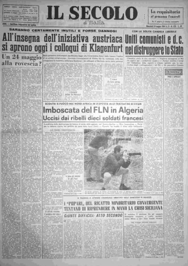 mercoledì 24 maggio 1961