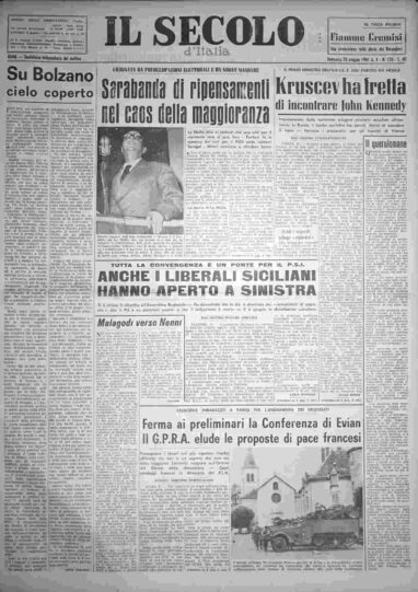 domenica 28 maggio 1961