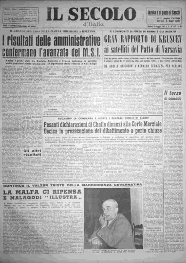 martedì 30 maggio 1961