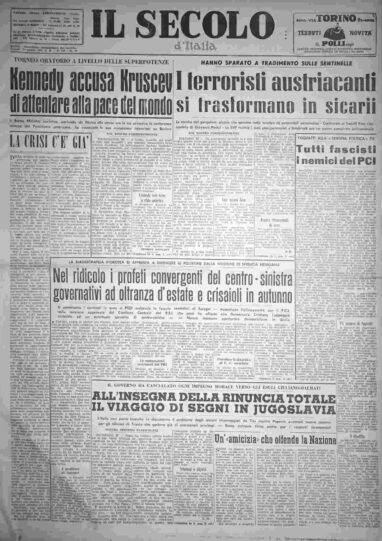 giovedì 29 giugno 1961