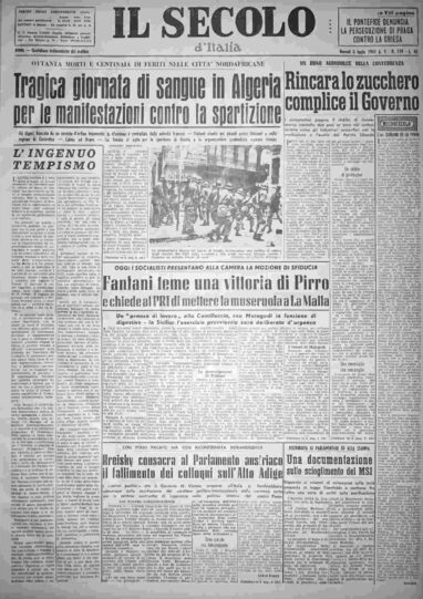 giovedì 6 luglio 1961