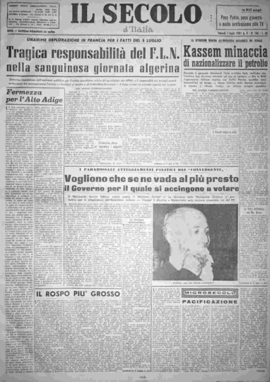 venerdì 7 luglio 1961