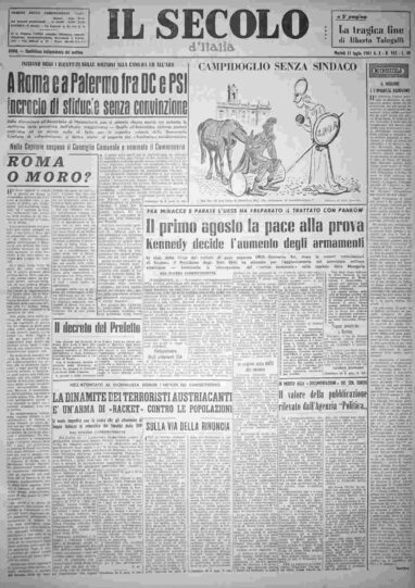 martedì 11 luglio 1961
