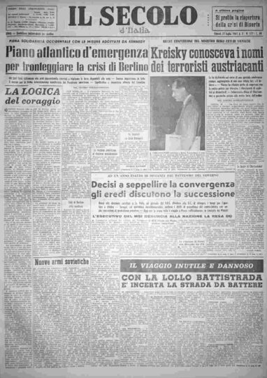 giovedì 27 luglio 1961