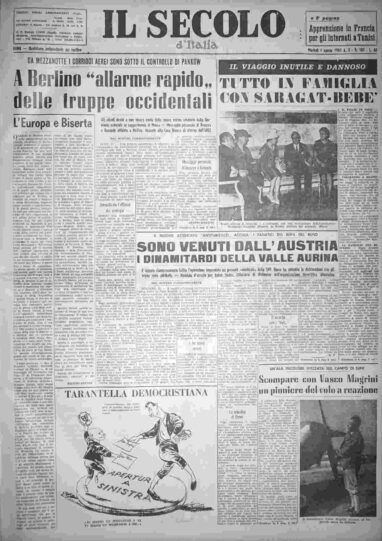martedì 1 agosto 1961