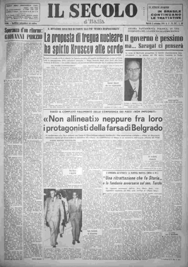 martedì 5 settembre 1961