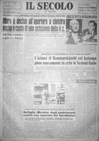 domenica 17 settembre 1961