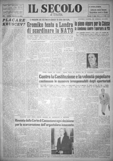 mercoledì 11 ottobre 1961