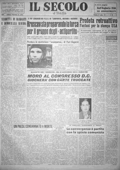 domenica 22 ottobre 1961